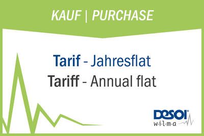 DESOI w.i.l.m.a. - Datenmanagementsystem Tarif Jahresflat