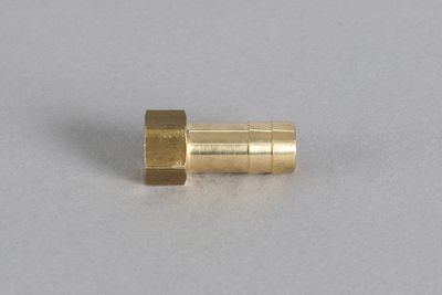 Hose nozzle for screwing on - brass 