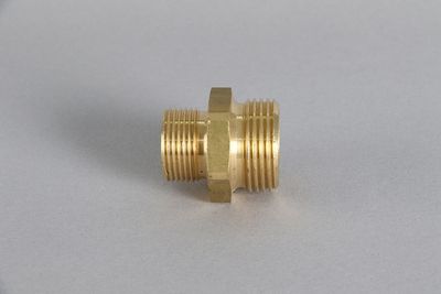 Double nipple - brass 